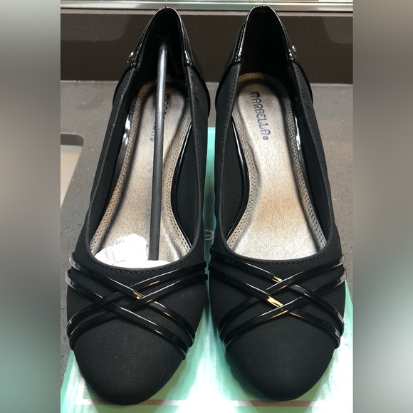 Marbella Julia oat wedges, black, 8.5 W - Picture 5 of 9